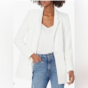 The Drop Women’s Blake Long Blazer - Ivory, NWT